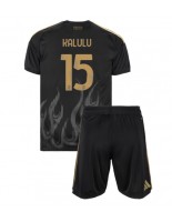 Juventus Pierre Kalulu #15 Kolmaspaita Lasten 2026-27 Lyhythihainen (+ shortsit)